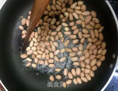 Make Peanut sesame sugar step 1