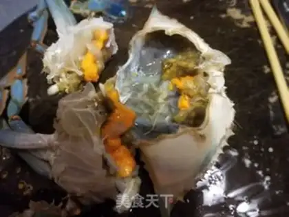 Make Crabs cook radish step 1