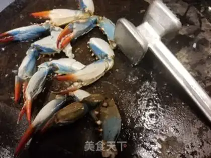 Make Crabs cook radish step 2