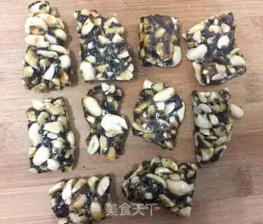 Make Peanut sesame sugar step 8