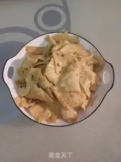 Make Garlic bean skin step 5