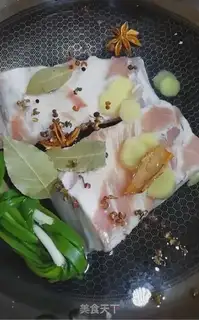 Make Garlic white meat step 1