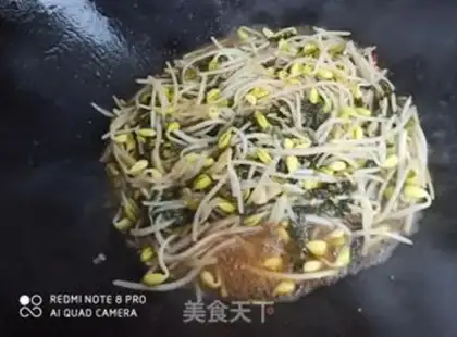Make Snow sprouts step 6