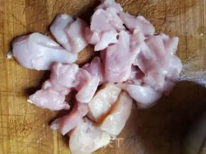 Make Chicken pieces step 1