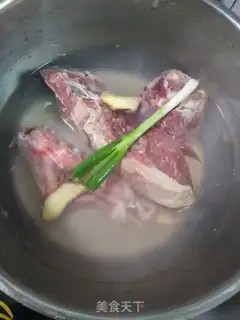 Make The lamb soup step 1