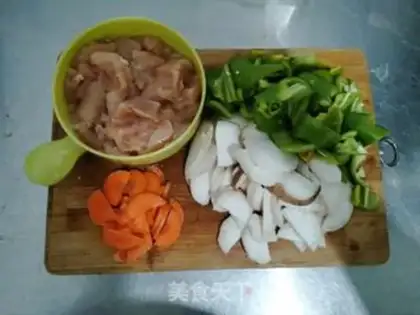 Make Pelican pretzels, fried chicken step 1