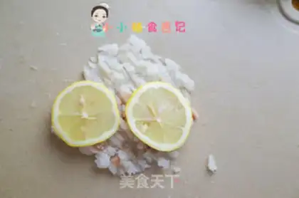 Make Cod rice cake step 1