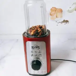 Make Black sesame pecan sauce step 5
