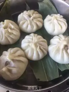 Make Fresh meat buns step 14