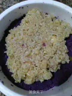 Make Potato mashed rice step 5