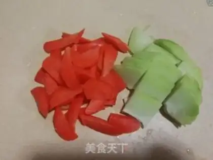 Make Carrot Mountain step 1