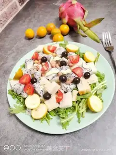 Make Toast fruit salad step 6
