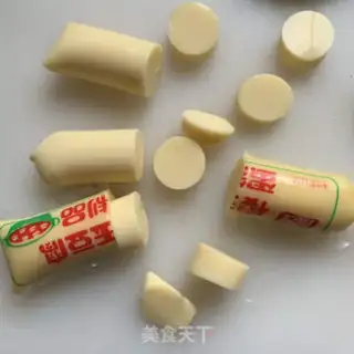 Make Cheese juice tofu step 1