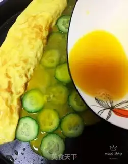 Make cucumber Okja burning step 6