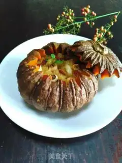 Make Pumpkin rice step 8