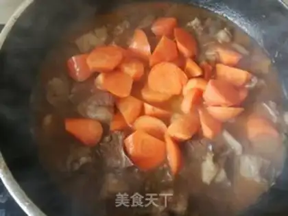 Make Carrot lamb chops step 13