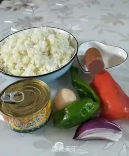 Make Cheese and soy rice step 0