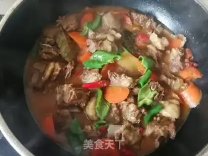 Make Carrot lamb chops step 17