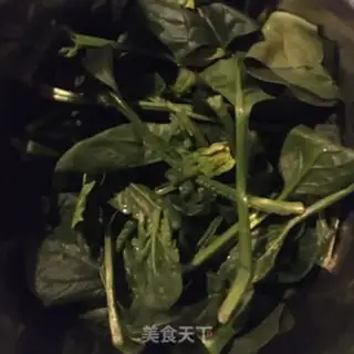 Make The spinach graft step 0