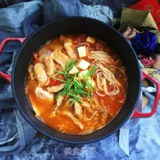Make Korean hot sauce pan step 10