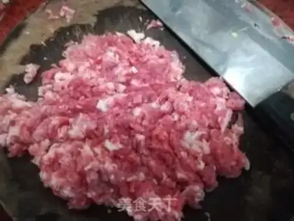 Make Blue radish pork pie step 4