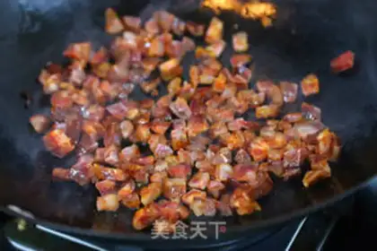 Make Spicy sausage toast step 1