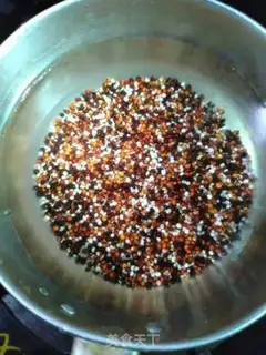 Make quinoa fruit step 1
