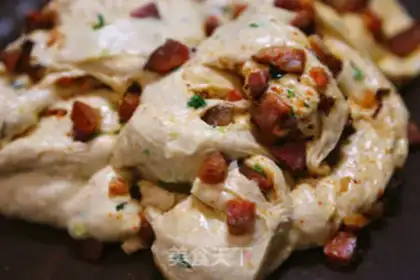 Make Spicy sausage toast step 10