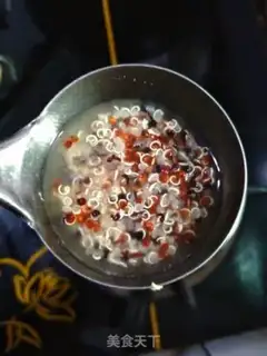 Make quinoa fruit step 2