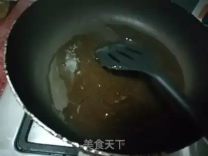 Make walnut sesame cake step 3