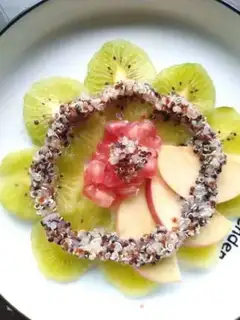 Make quinoa fruit step 7