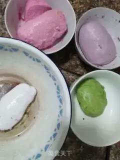 Make Colour tacos step 1