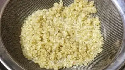 Make quinoa fruit salad step 3