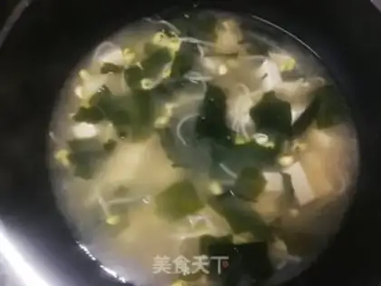 Make Belt sprouts of tofu soup step 8