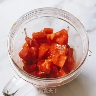 Make Tomato mango juice step 3