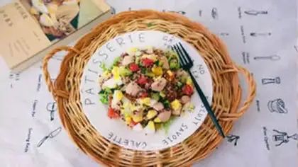 Make quinoa fruit salad step 5