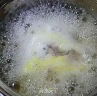Make Doves with congee soup step 3