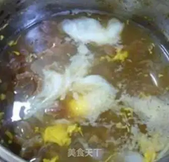 Make Doves with congee soup step 4