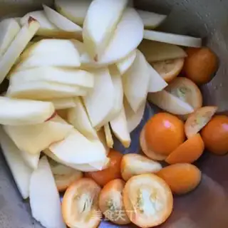 Make Orange apple sugar step 2