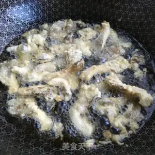 Make Fried mushroom fish step 7