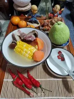 Make Corn carrots and pig hoofs step 6