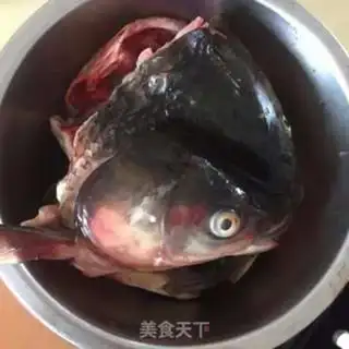 Make Red-burned fish head step 0