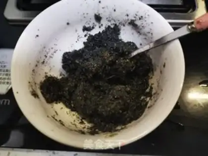 Make Blueberry sesame ointment step 7