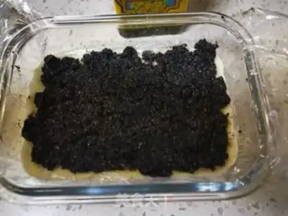 Make Blueberry sesame ointment step 8