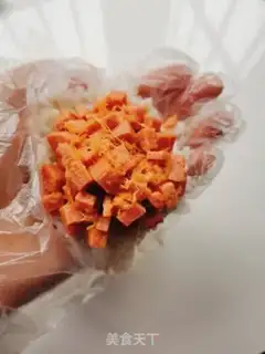 Make Ham pine rice step 5