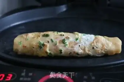Make Egg burrito step 8