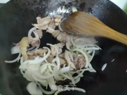 Make Chicken onions step 5