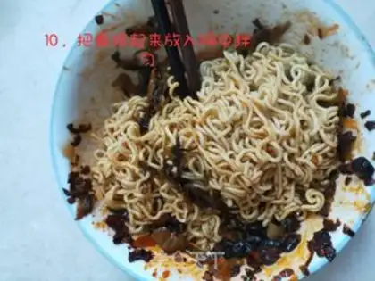 Make Simple noodles step 9