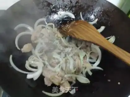 Make Chicken onions step 6