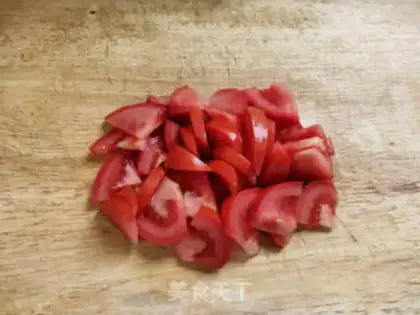 Make Golden mushroom egg soup step 1